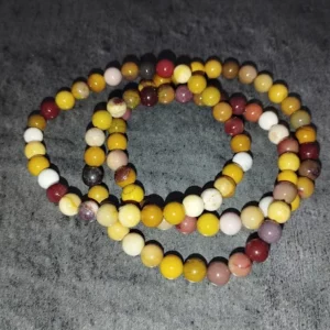 Bracelet jaspe Mokaite