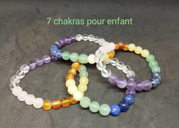 Bracelet enfant des 7 chakras