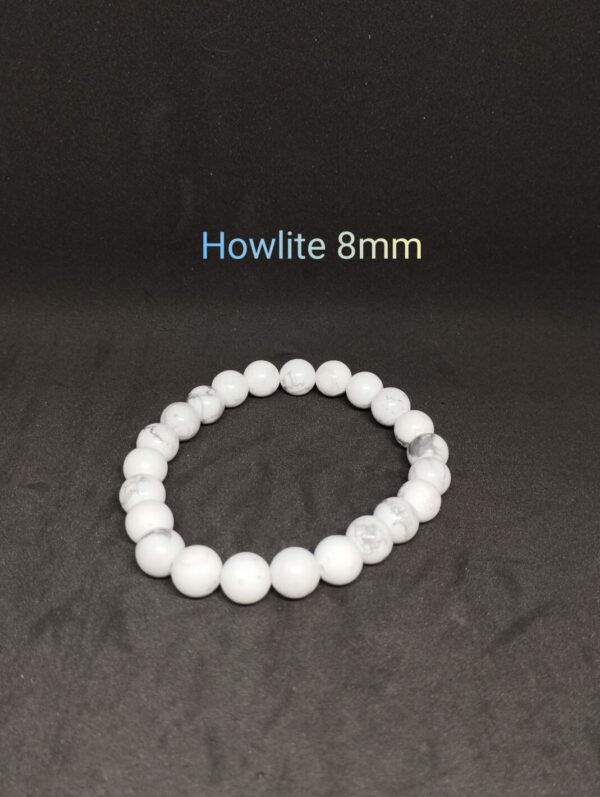 Bracelet Howlite 8MM