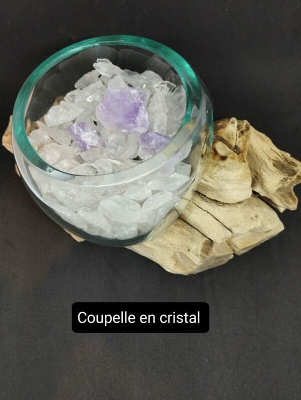 Coupelle en cristal