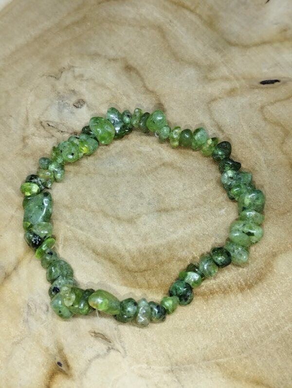 Bracelet Péridot en barroque