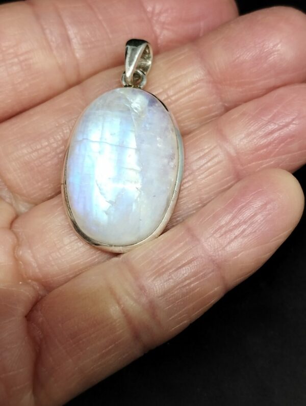 Labradorite Blanche pendentif