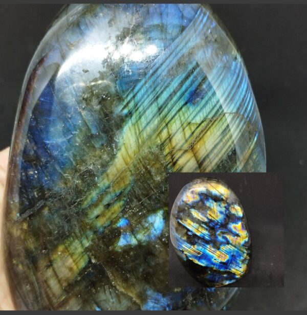 Labradorite reflet bleue
