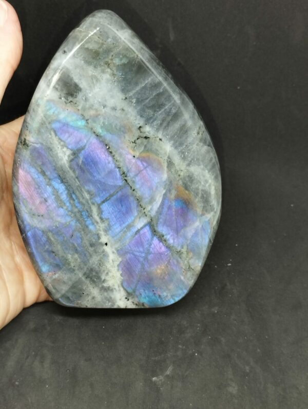 Labradorite bloc violet