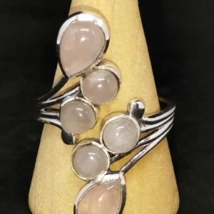 Bague en Quartz rose
