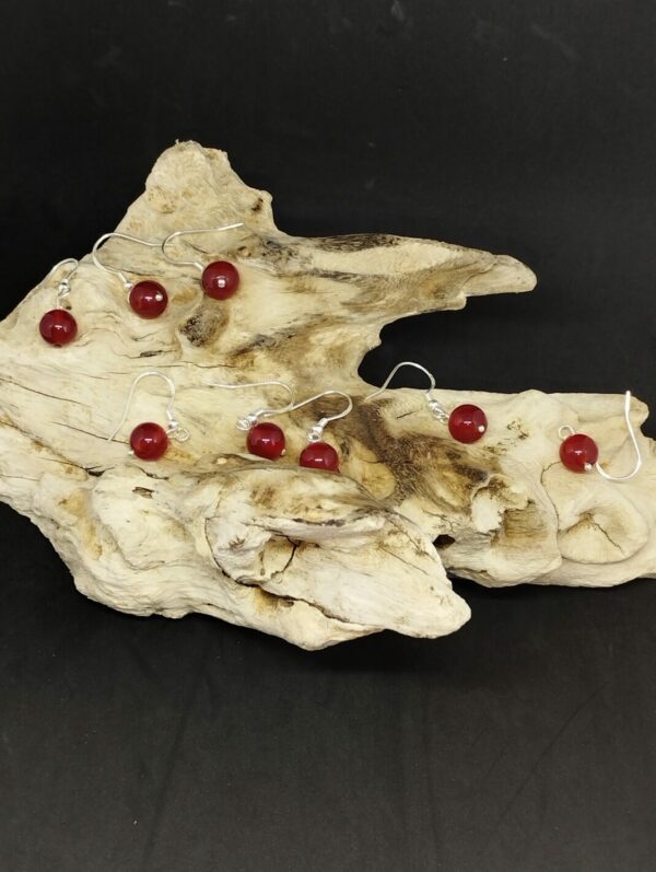 Boucles d'oreilles Cornaline