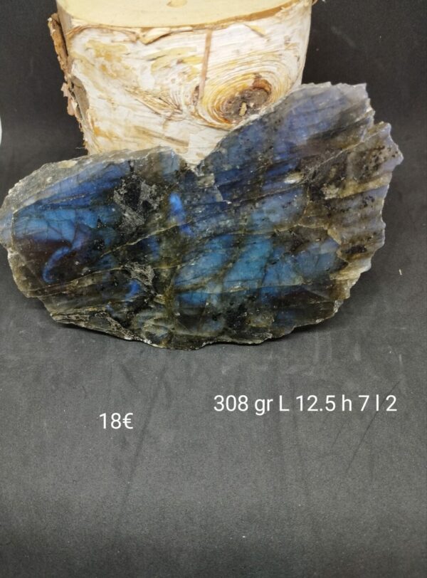 Labradorite polie et brute