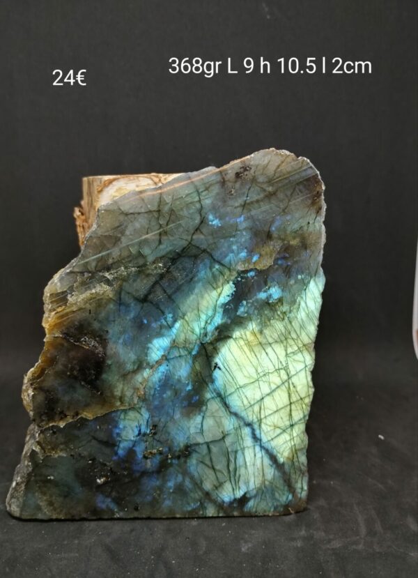 Labradorite polie et brute