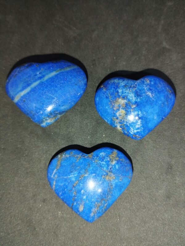 Lapis-Lazuli en forme de coeur