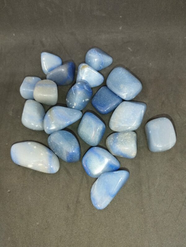 Aventurine bleue pierre roulée