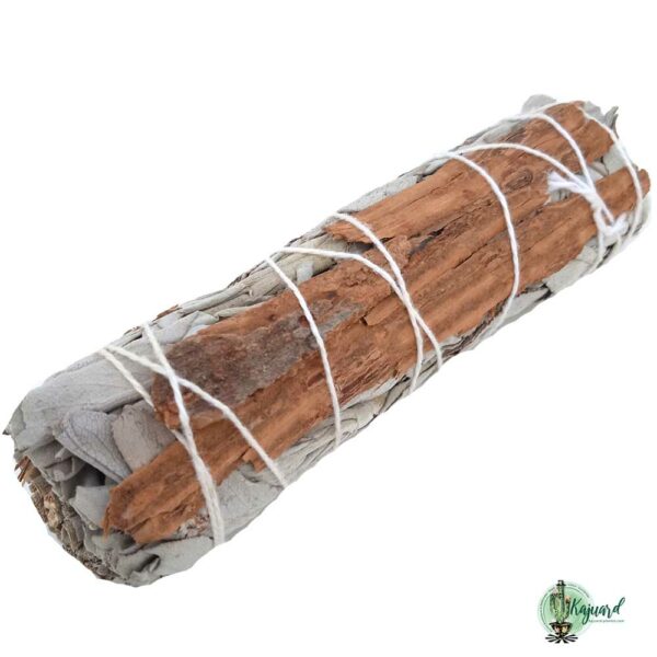 Fagot de sauge blanche et cannelle