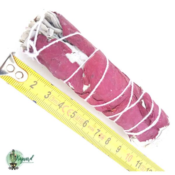 Fagot de sauge blanche et pétales de roses – Image 2