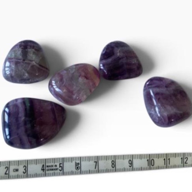 Fluorine Pierre roulée trés belle qualité – Image 2